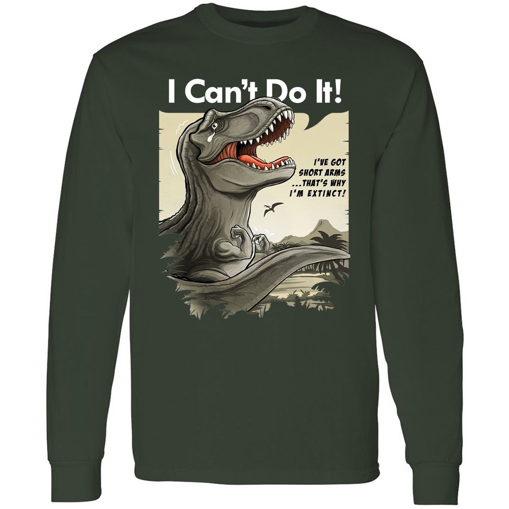 Long Sleeve T-Shirt - R2R6TXVA - Forest Green - 4