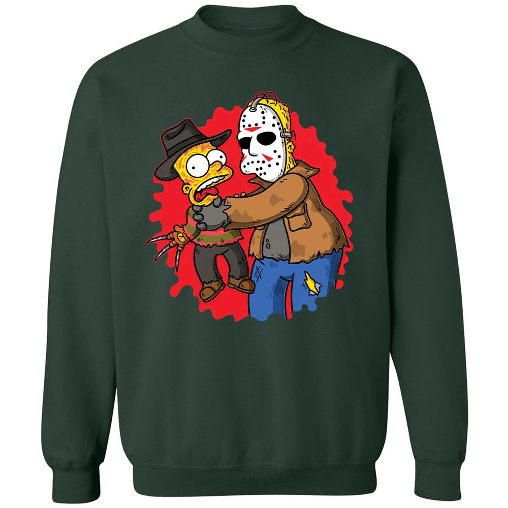 Classic Unisex Sweatshirt - VF3JWB44 - Forest Green - 4