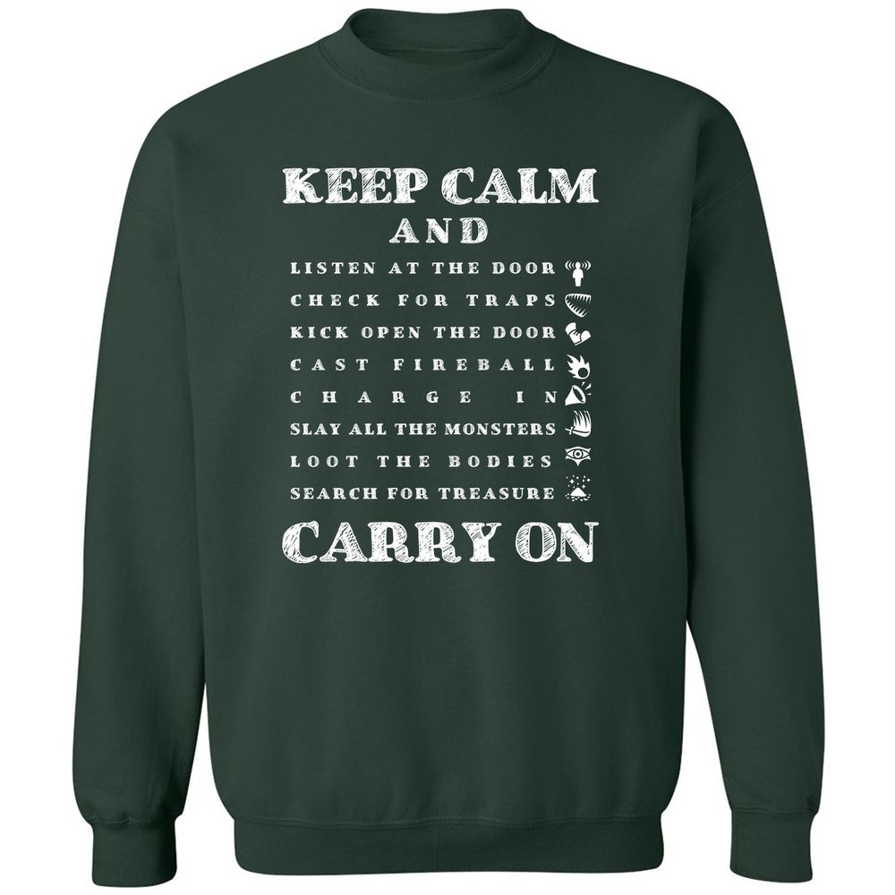 Classic Unisex Sweatshirt - E5HNN44H - Forest Green - 4