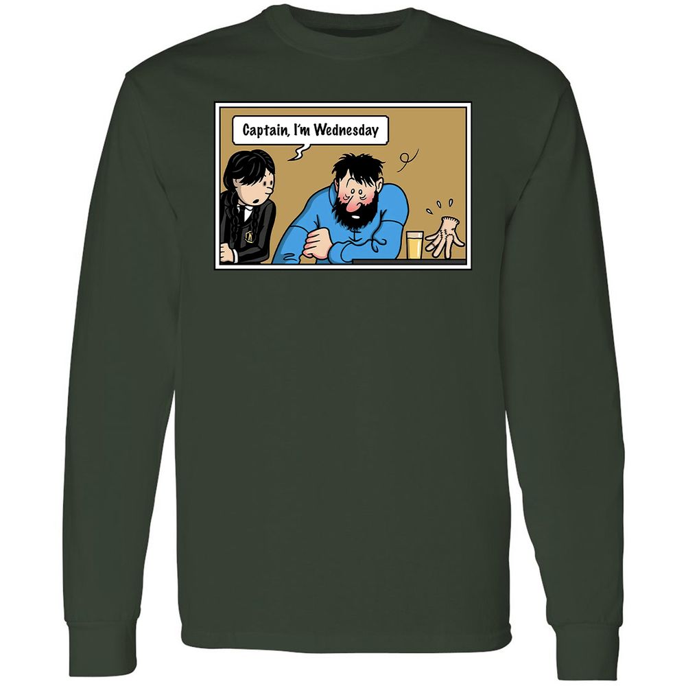 Long Sleeve T-Shirt - 5LSK1N4X - Forest Green - 4