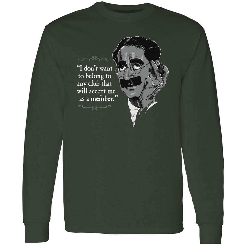 Long Sleeve T-Shirt - 4V7ZRPU1 - Forest Green - 4