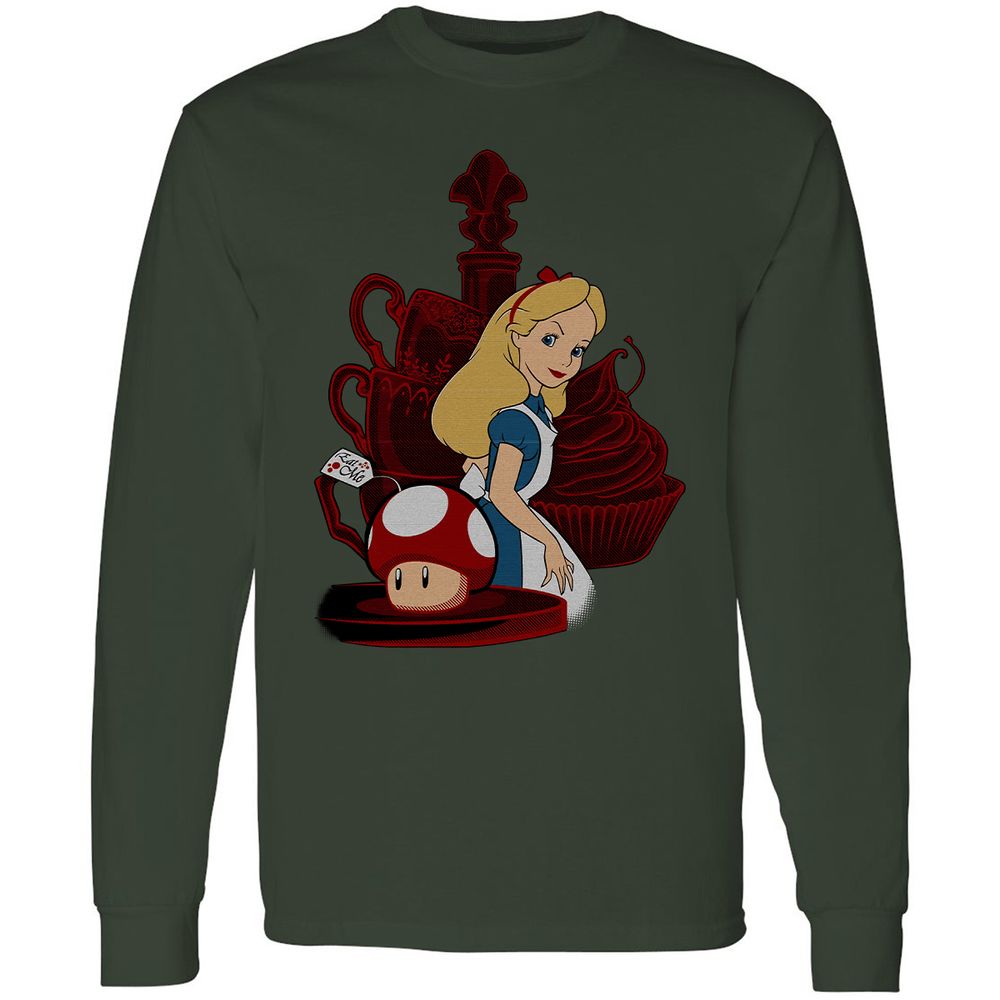 Long Sleeve T-Shirt - KPERELAZ - Forest Green - 4