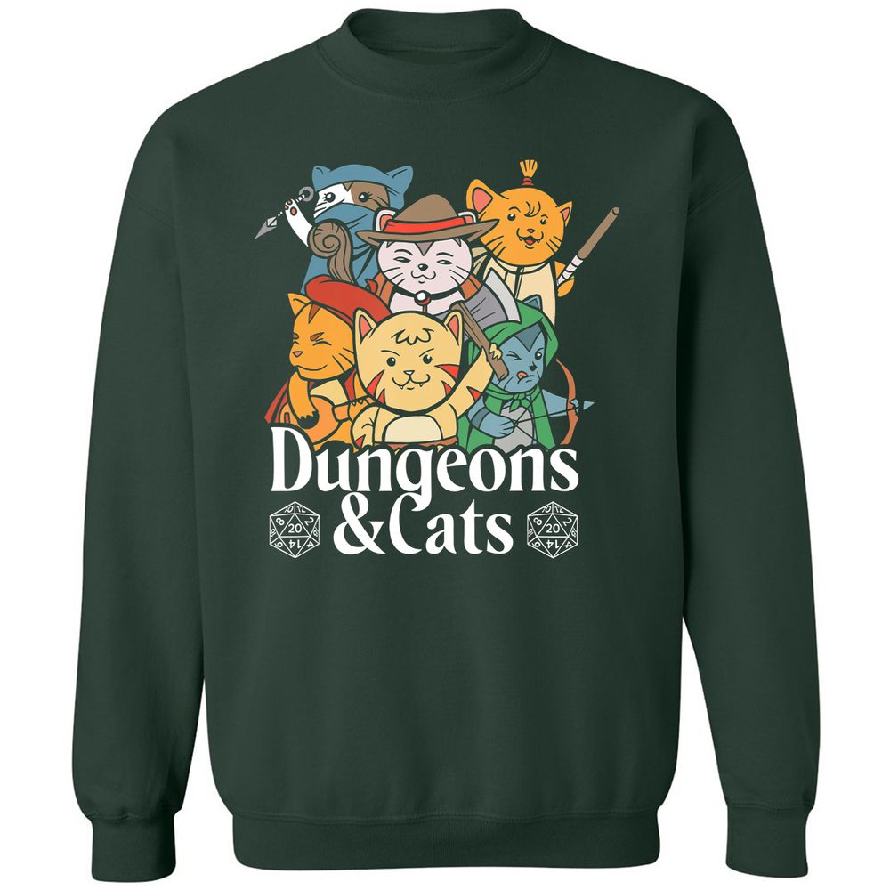 Classic Unisex Sweatshirt - RRCS1NG6 - Forest Green - 4