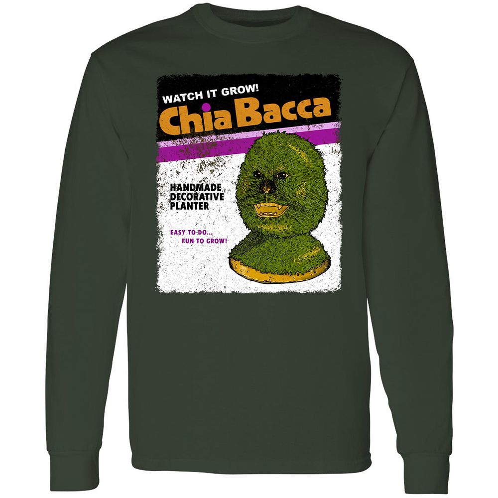 Long Sleeve T-Shirt - HU4N7TWL - Forest Green - 4