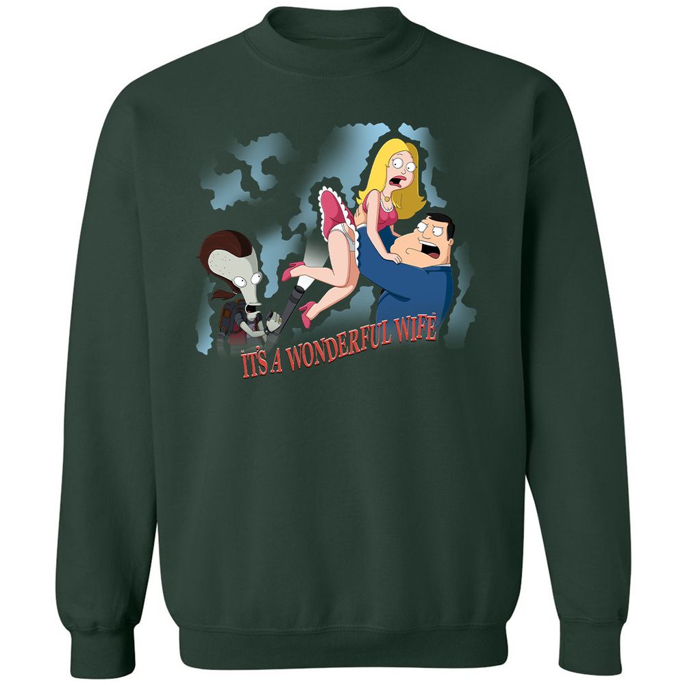 Classic Unisex Sweatshirt - VLR8QV6K - Forest Green - 4