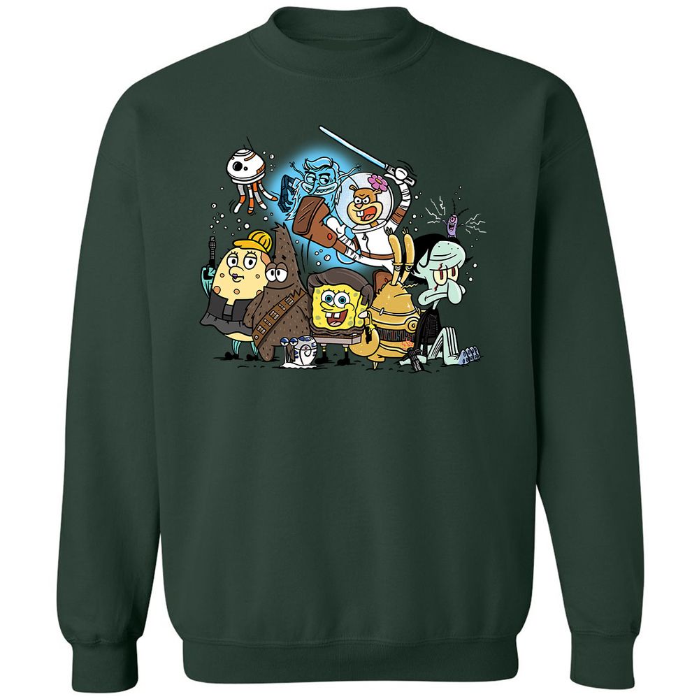 Classic Unisex Sweatshirt - CQZGT8DM - Forest Green - 4