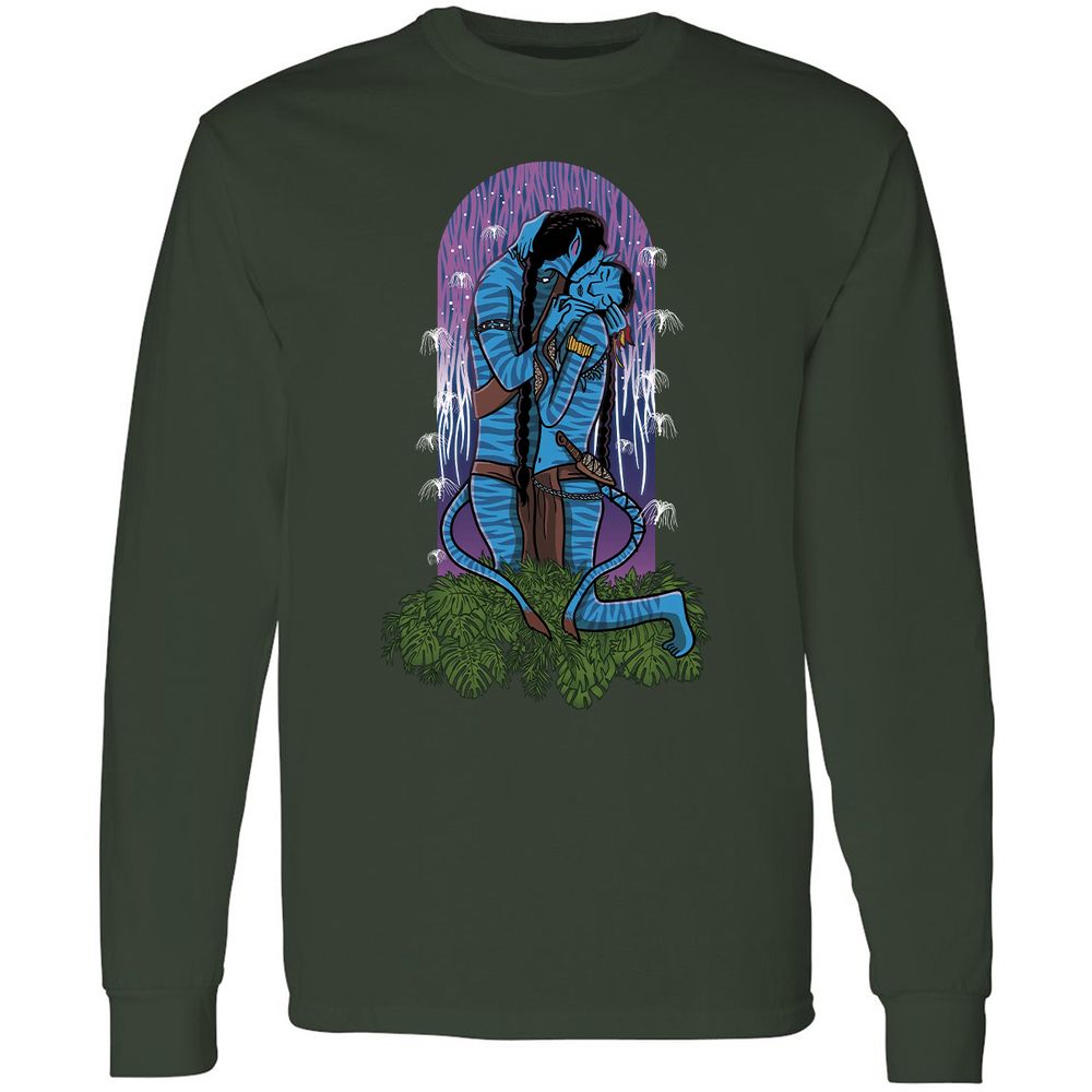 Long Sleeve T-Shirt - F459FEND - Forest Green - 4
