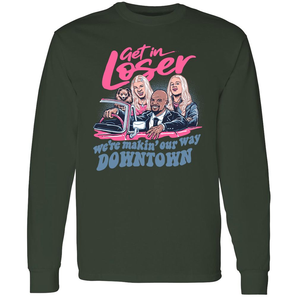 Long Sleeve T-Shirt - F67UBF3V - Forest Green - 4