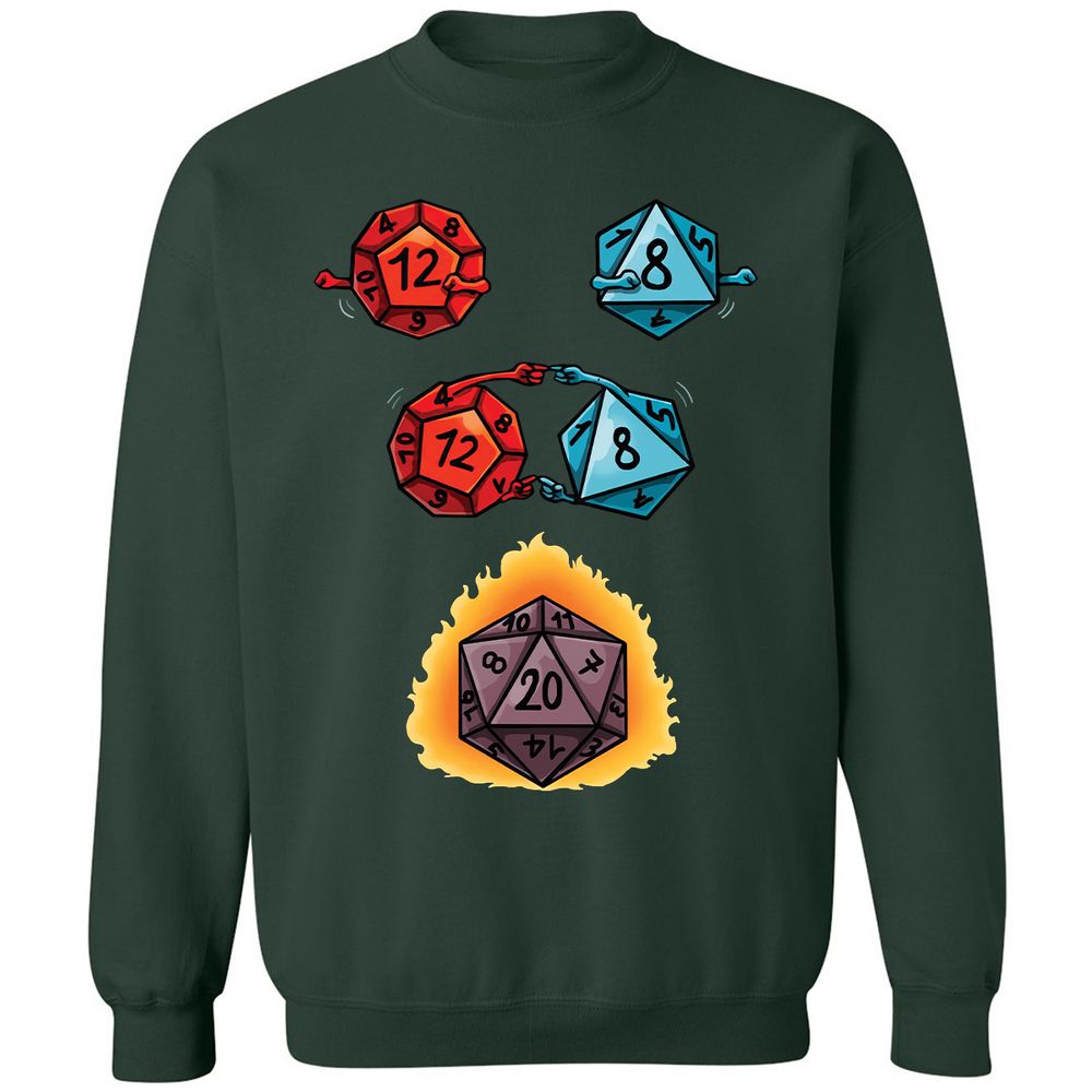 Classic Unisex Sweatshirt - G7F3GJTF - Forest Green - 4