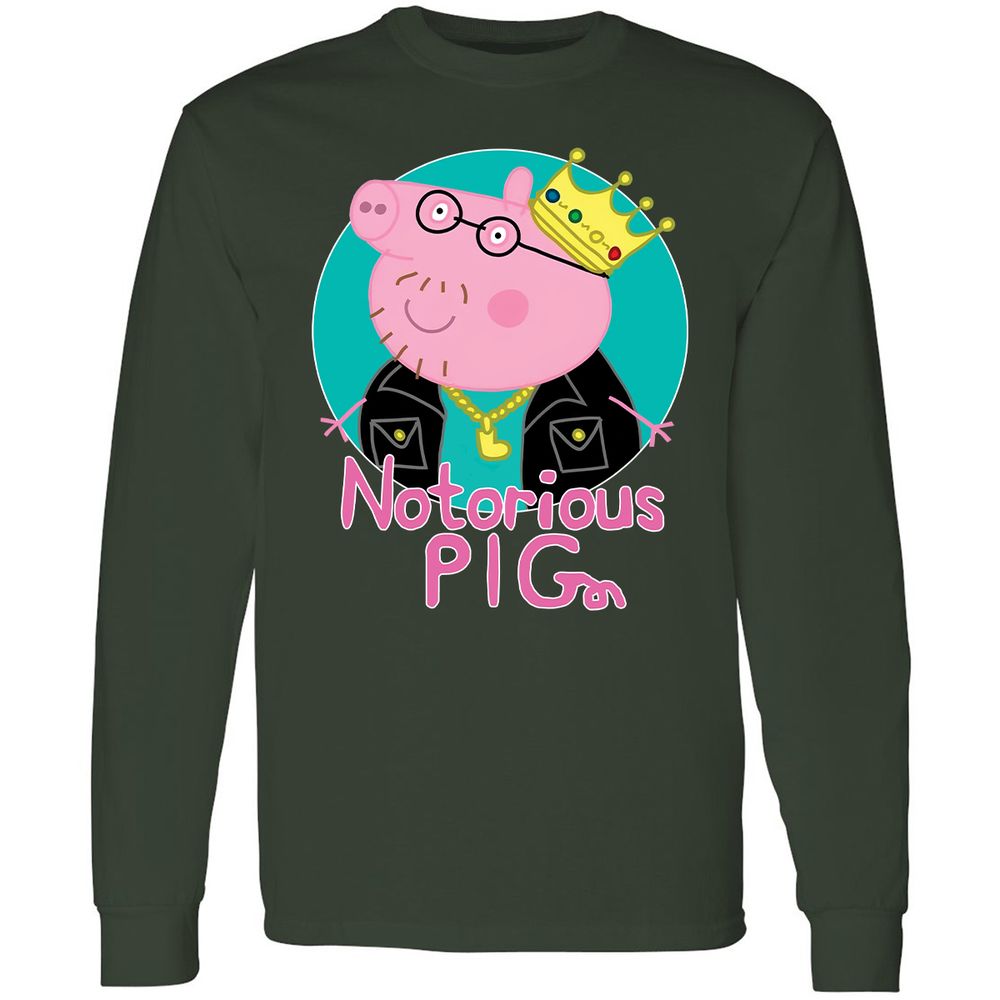 Long Sleeve T-Shirt - U16J6FNL - Forest Green - 4