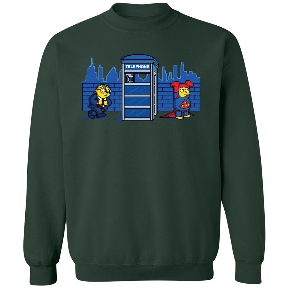 Classic Unisex Sweatshirt - J3CG39KU - Forest Green - 4