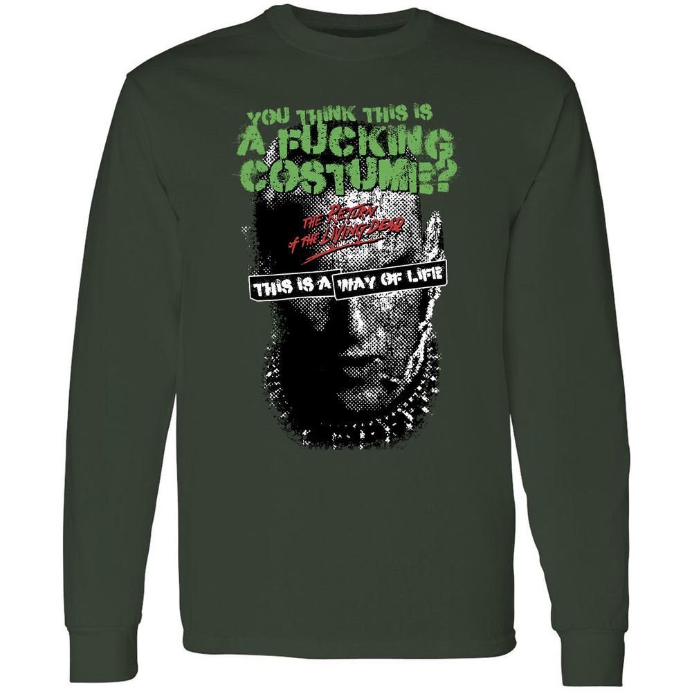 Long Sleeve T-Shirt - HNT5DLNT - Forest Green - 4