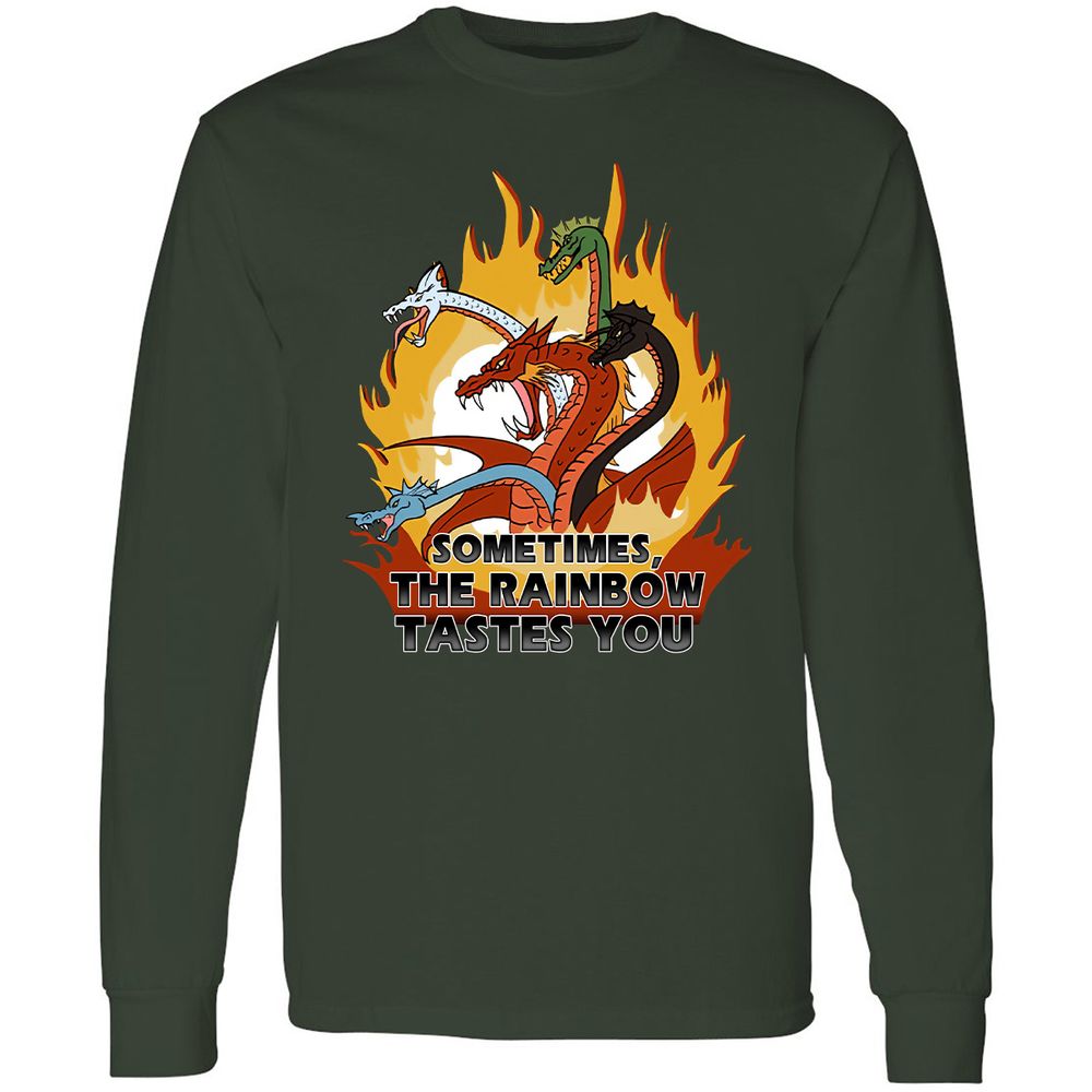 Long Sleeve T-Shirt - WR8XGZZZ - Forest Green - 4