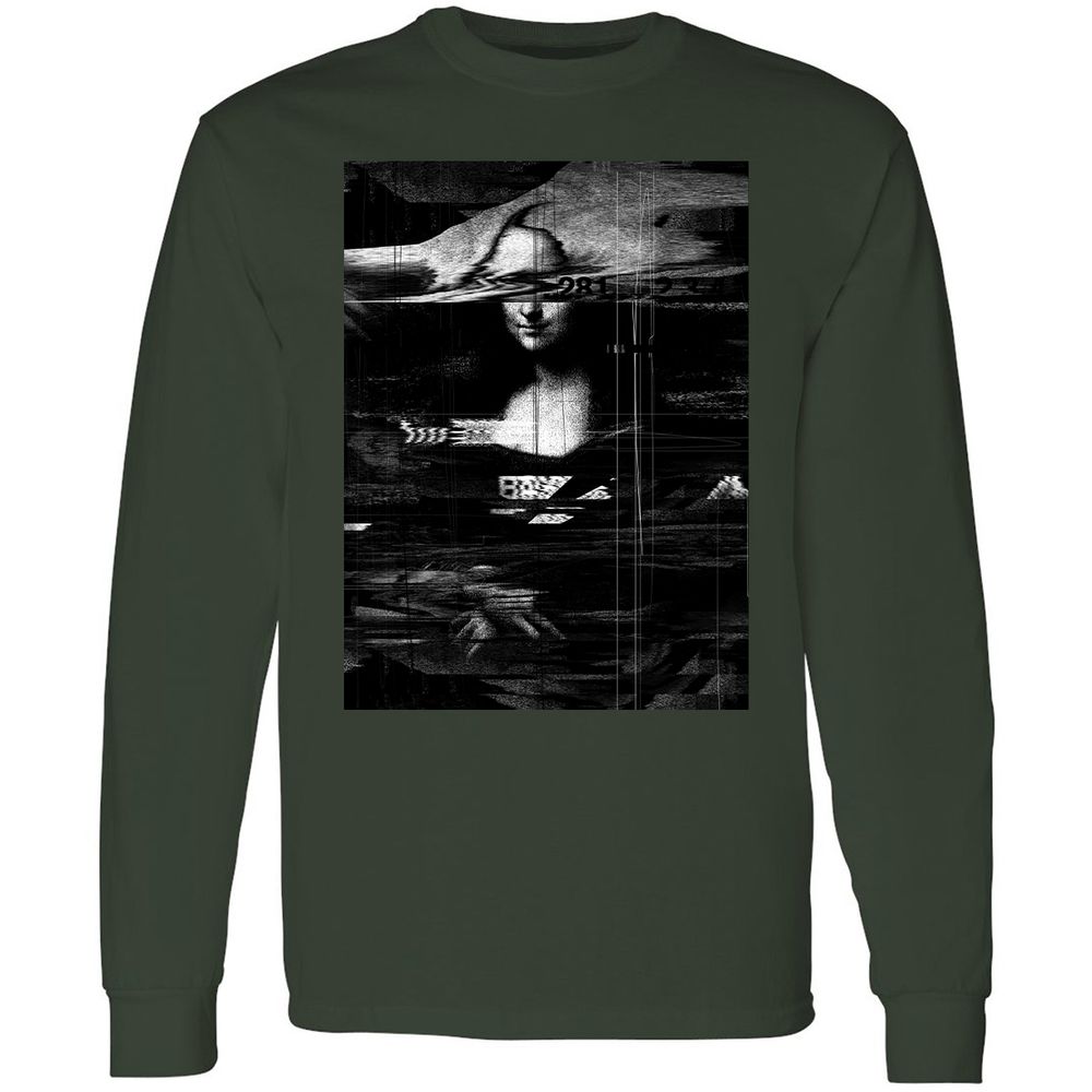 Long Sleeve T-Shirt - 48U27G3M - Forest Green - 4