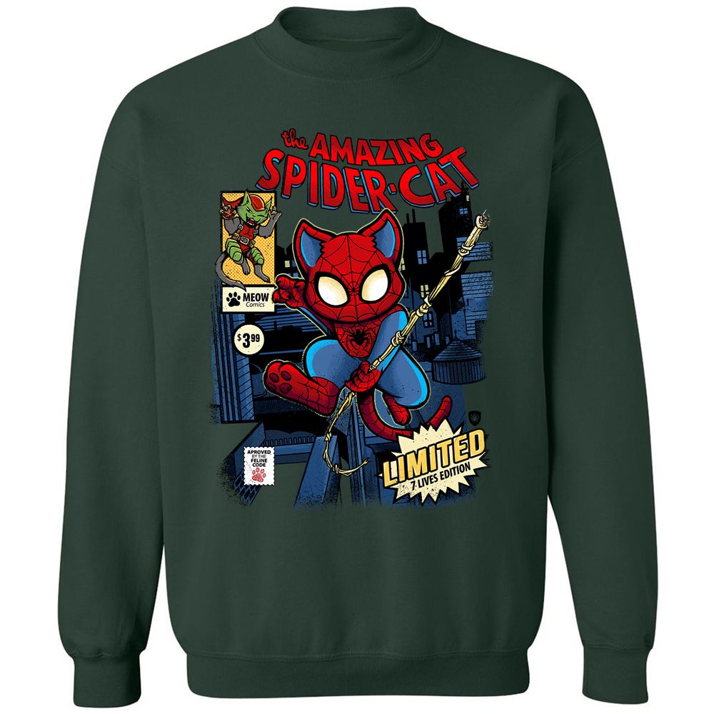 Classic Unisex Sweatshirt - 6MVRV8Y2 - Forest Green - 4