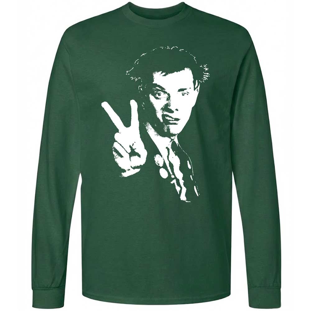 Long Sleeve T-Shirt - Black - Forest Green - 4