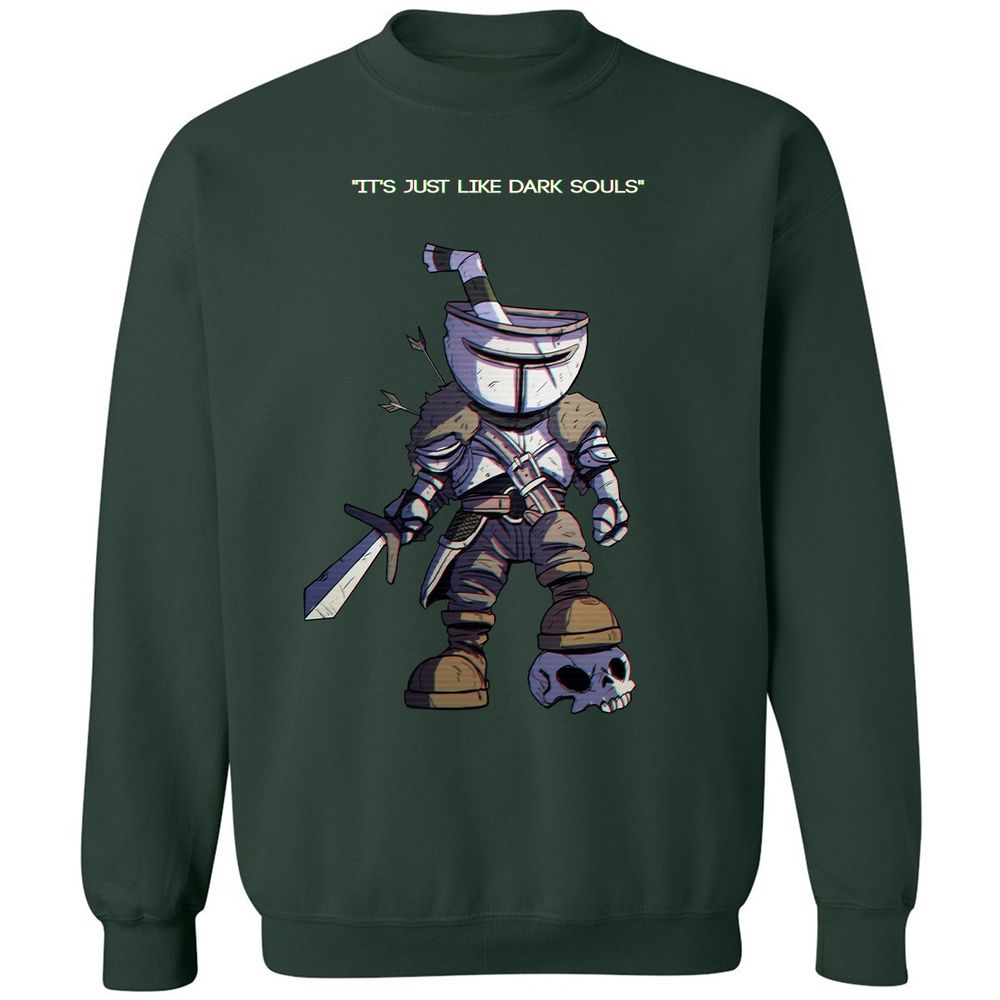Classic Unisex Sweatshirt - 5D257QM8 - Forest Green - 4