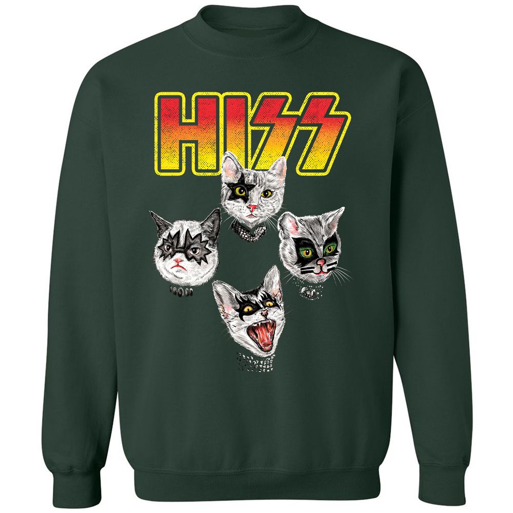 Classic Unisex Sweatshirt - E3RQBTCR - Forest Green - 4