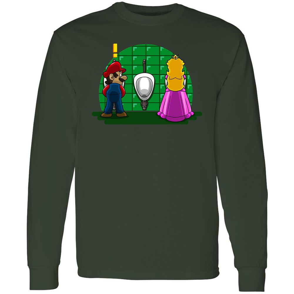 Long Sleeve T-Shirt - 5MEWC921 - Forest Green - 4