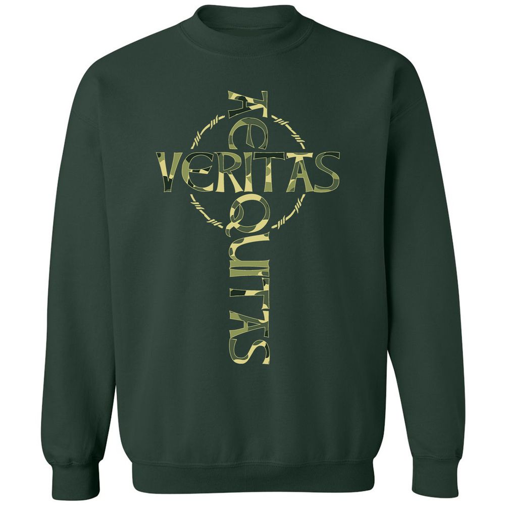 Classic Unisex Sweatshirt - P2F4AWD8 - Forest Green - 4