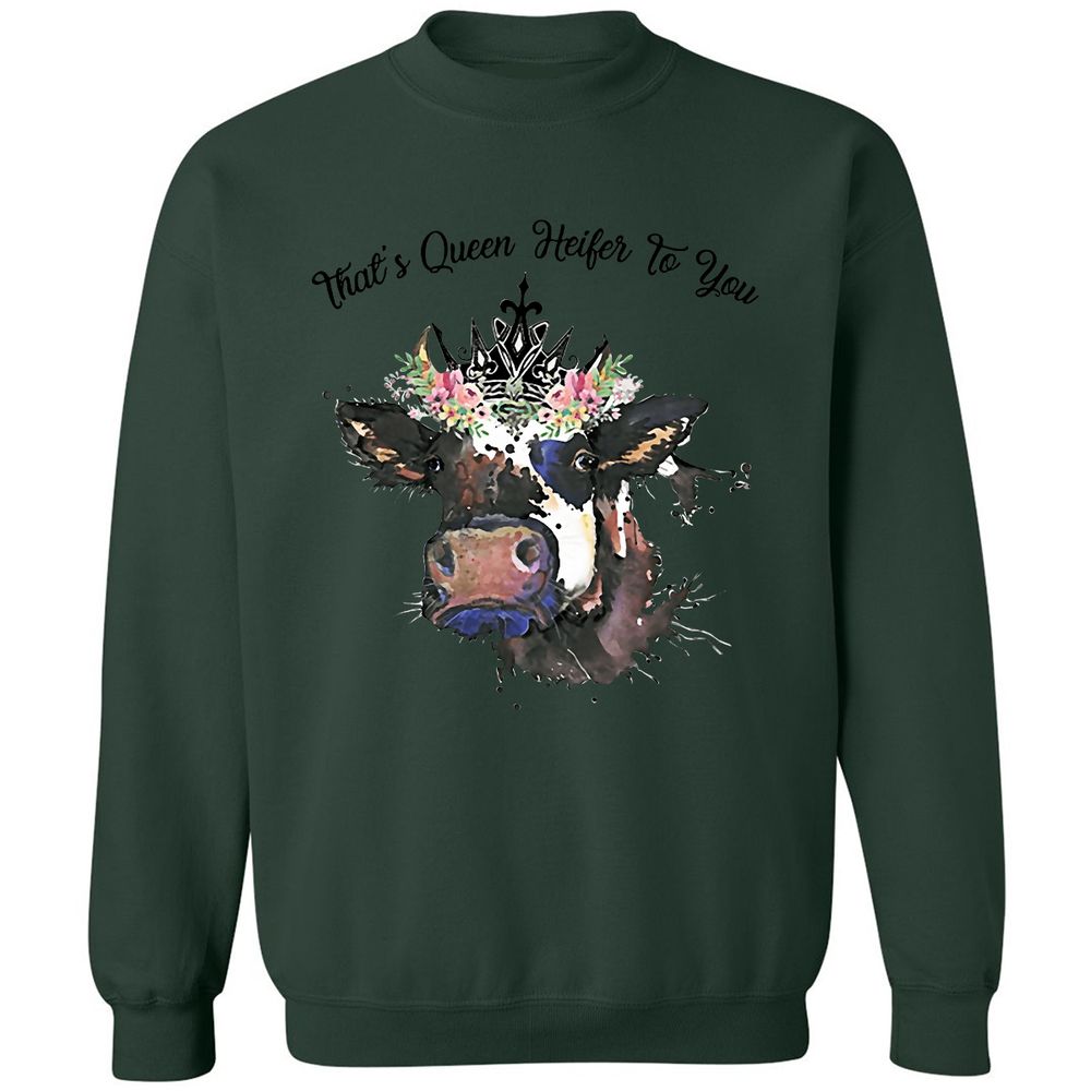 Classic Unisex Sweatshirt - F9W5V82L - Forest Green - 4