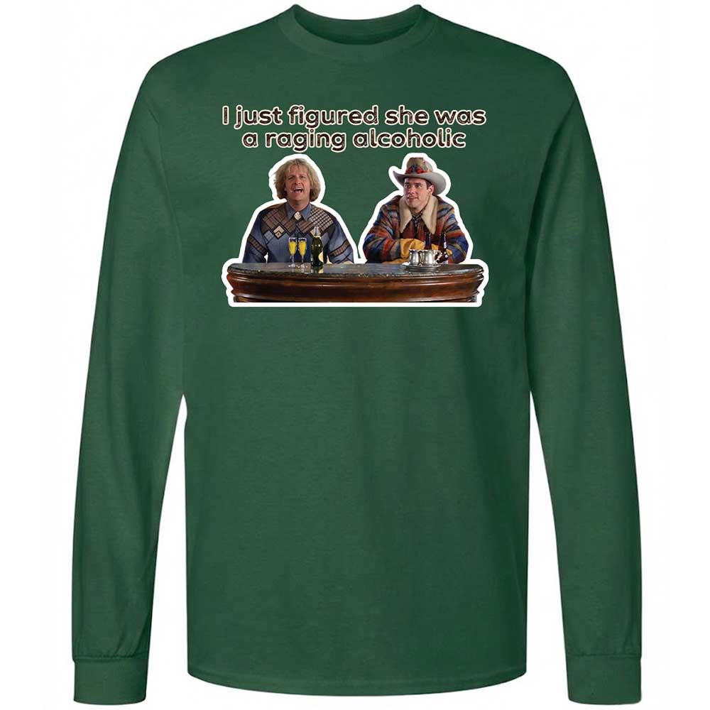 Long Sleeve T-Shirt - 5WN8ELDR - Forest Green - 4