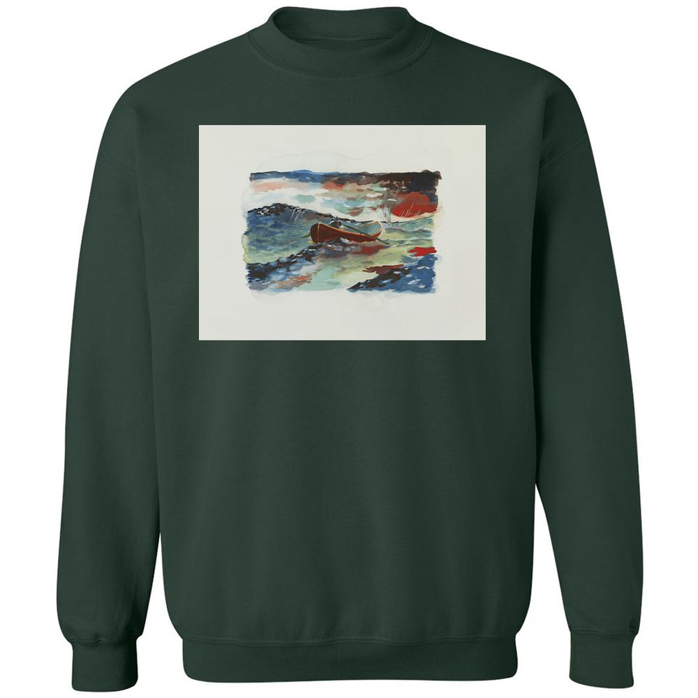 Classic Unisex Sweatshirt - 1K9XMFKY - Forest Green - 4