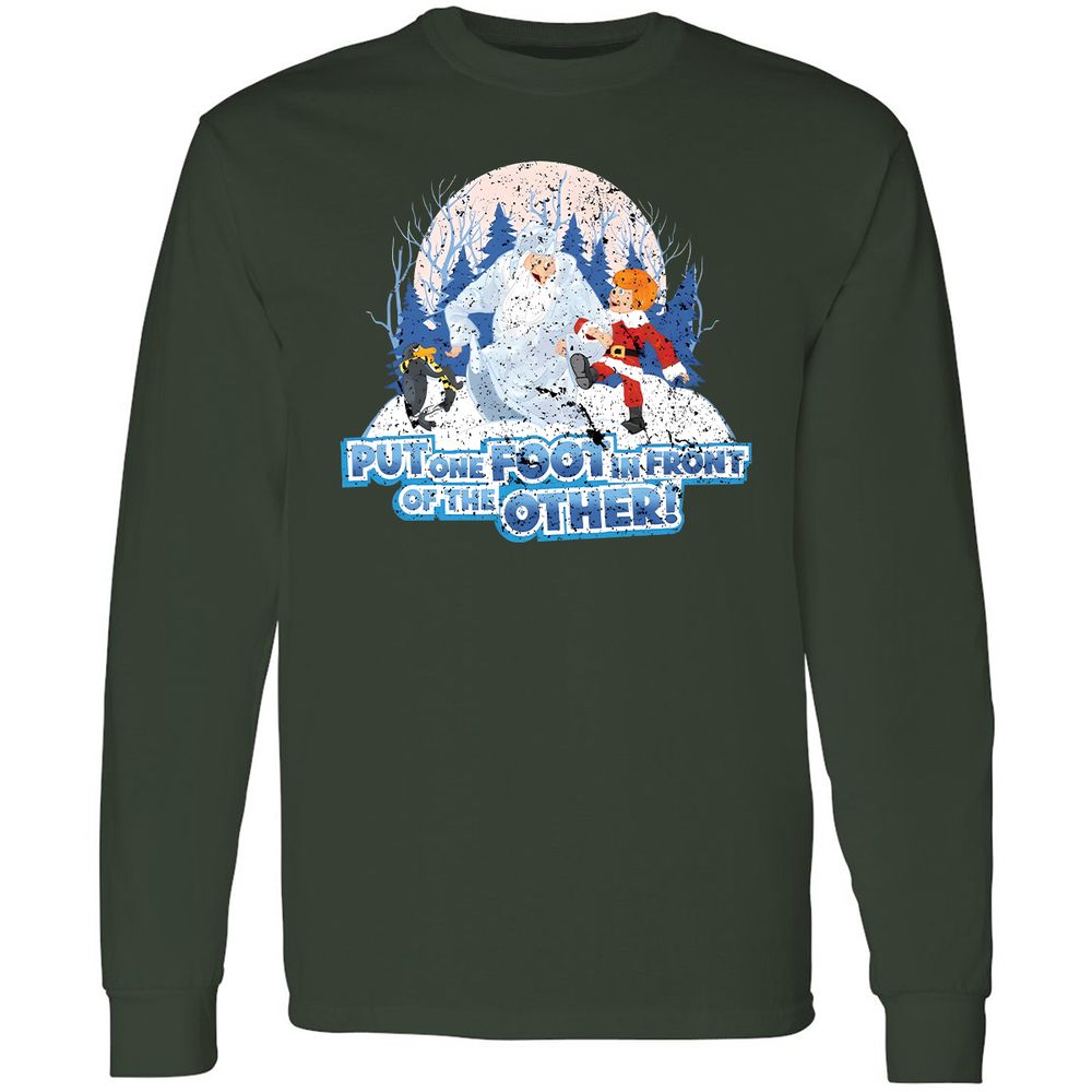 Long Sleeve T-Shirt - T162D9DQ - Forest Green - 4