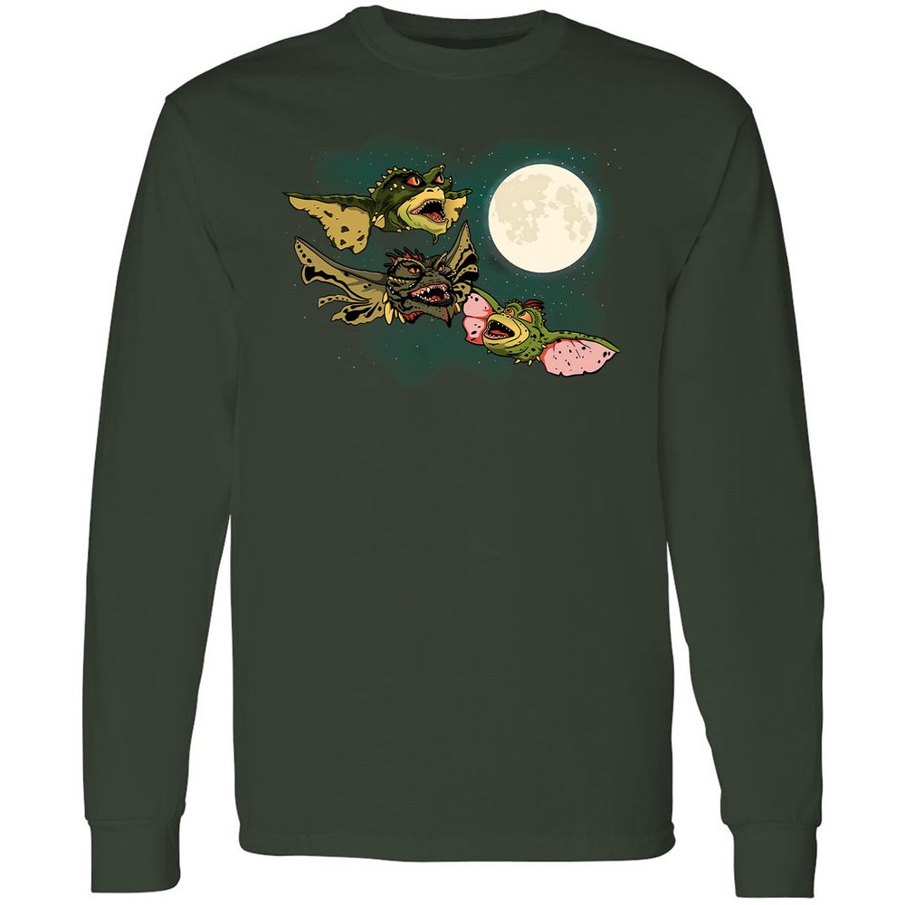 Long Sleeve T-Shirt - 3CDVTM34 - Forest Green - 4