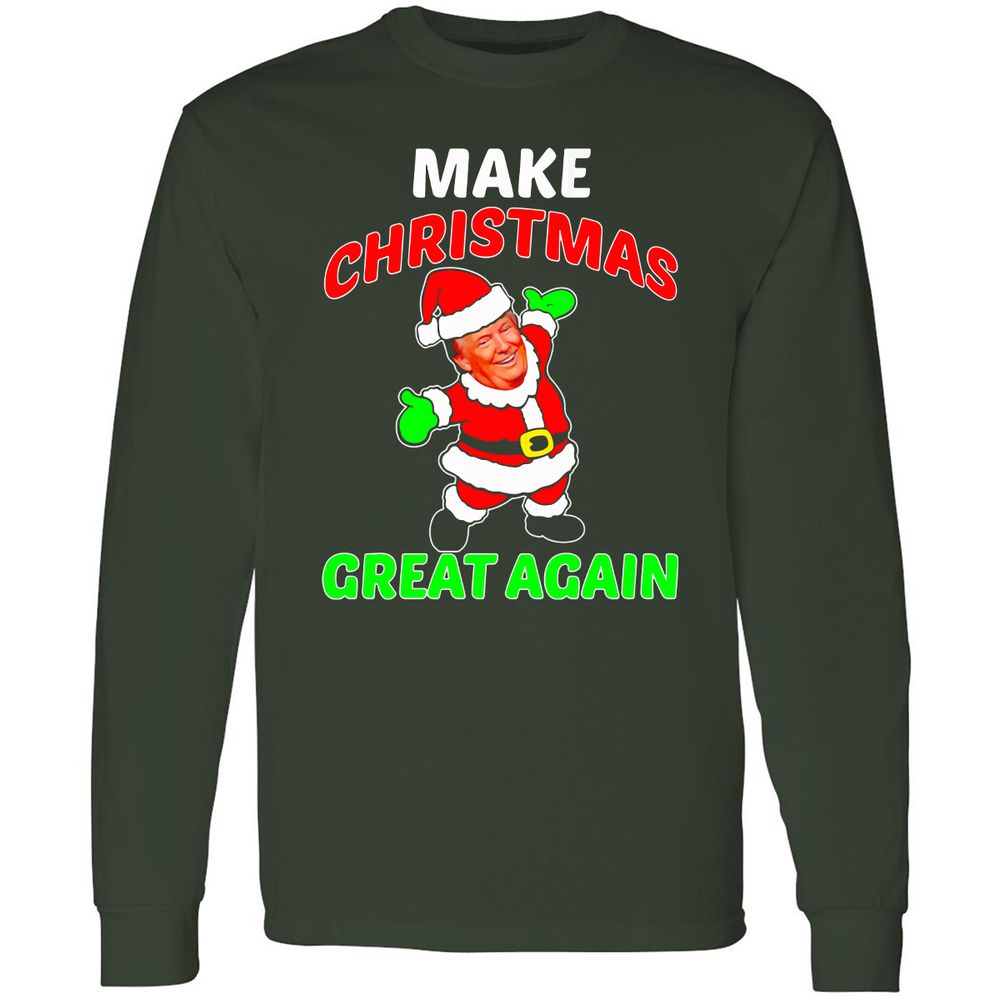 Long Sleeve T-Shirt - D5S25GKH - Forest Green - 4