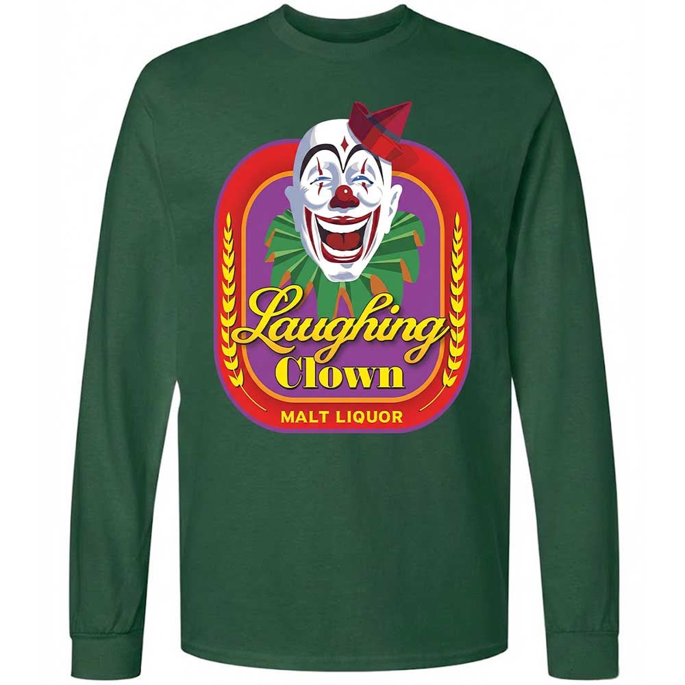 Laughing Clown Malt Liquor - Forest Green - 4