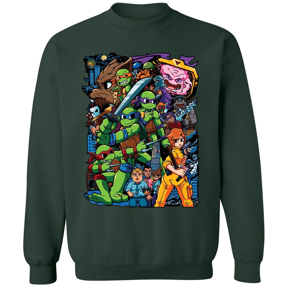 Classic Unisex Sweatshirt - 5MNREMDE - Forest Green - 4