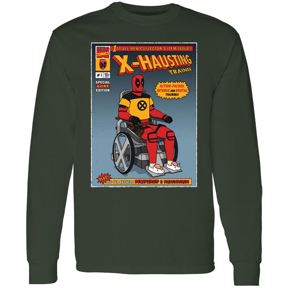 Long Sleeve T-Shirt - NWHKGTDN - Forest Green - 4