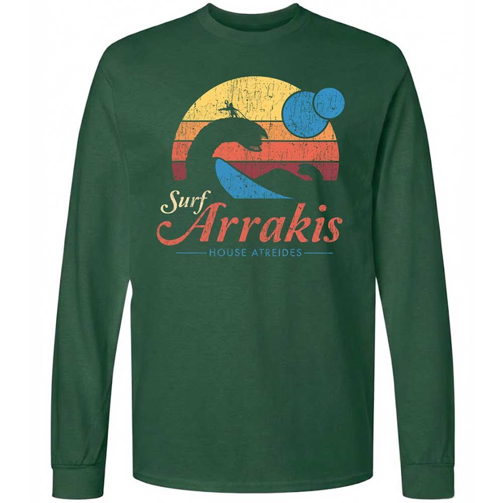 Long Sleeve T-Shirt - 3KBCDFCS - Forest Green - 4