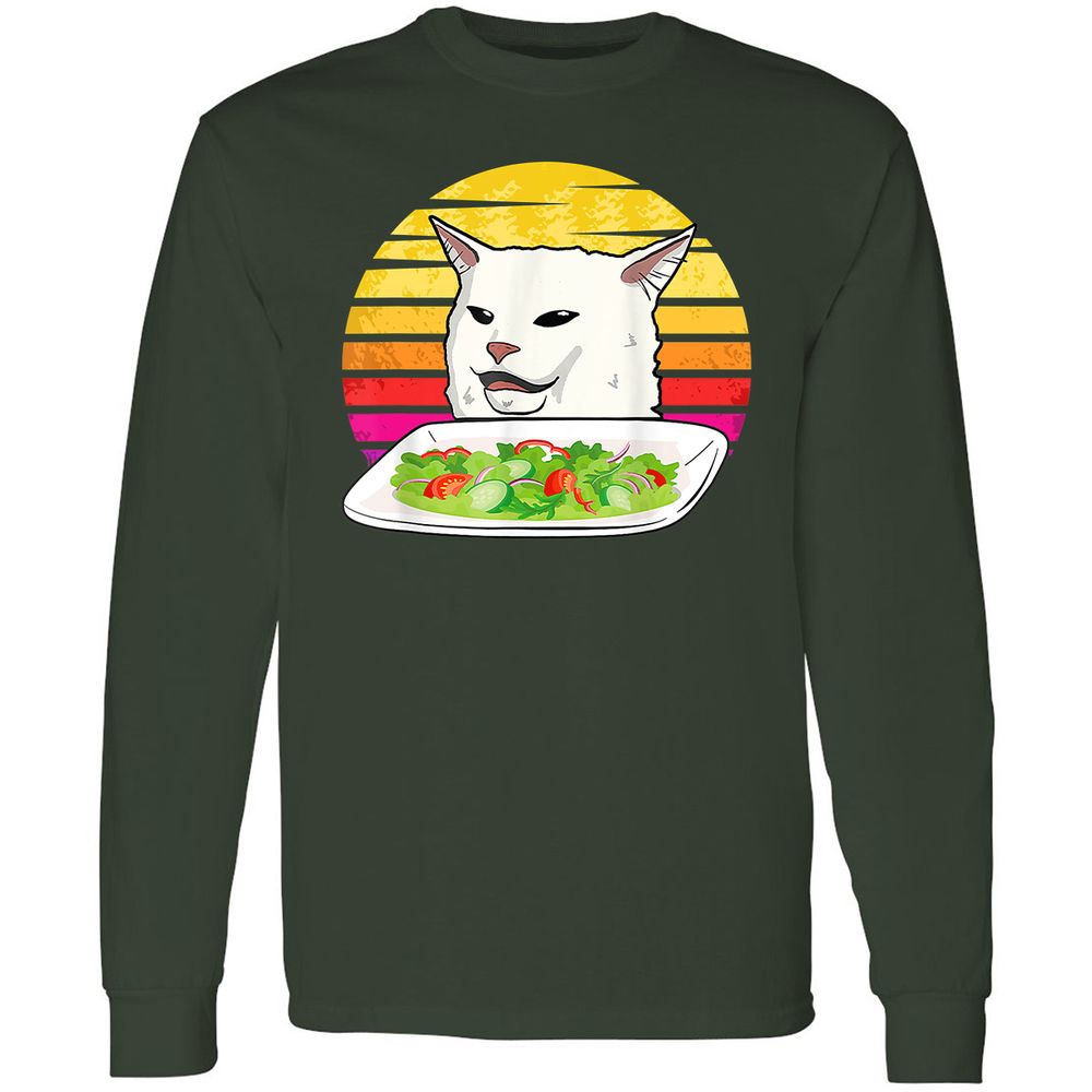 Long Sleeve T-Shirt - P2M5EKQ6 - Forest Green - 4