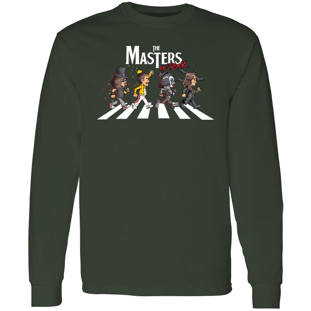 Long Sleeve T-Shirt - 2ZKVVA5L - Forest Green - 4