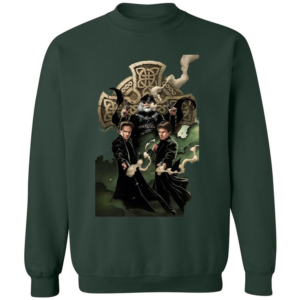 Classic Unisex Sweatshirt - 7V9CPYJG - Forest Green - 4