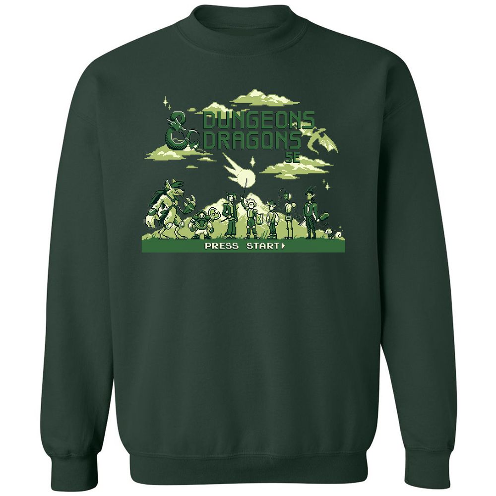 Classic Unisex Sweatshirt - QNTQSCVM - Forest Green - 4