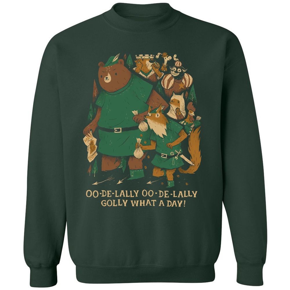 Classic Unisex Sweatshirt - MGHEN7E9 - Forest Green - 4