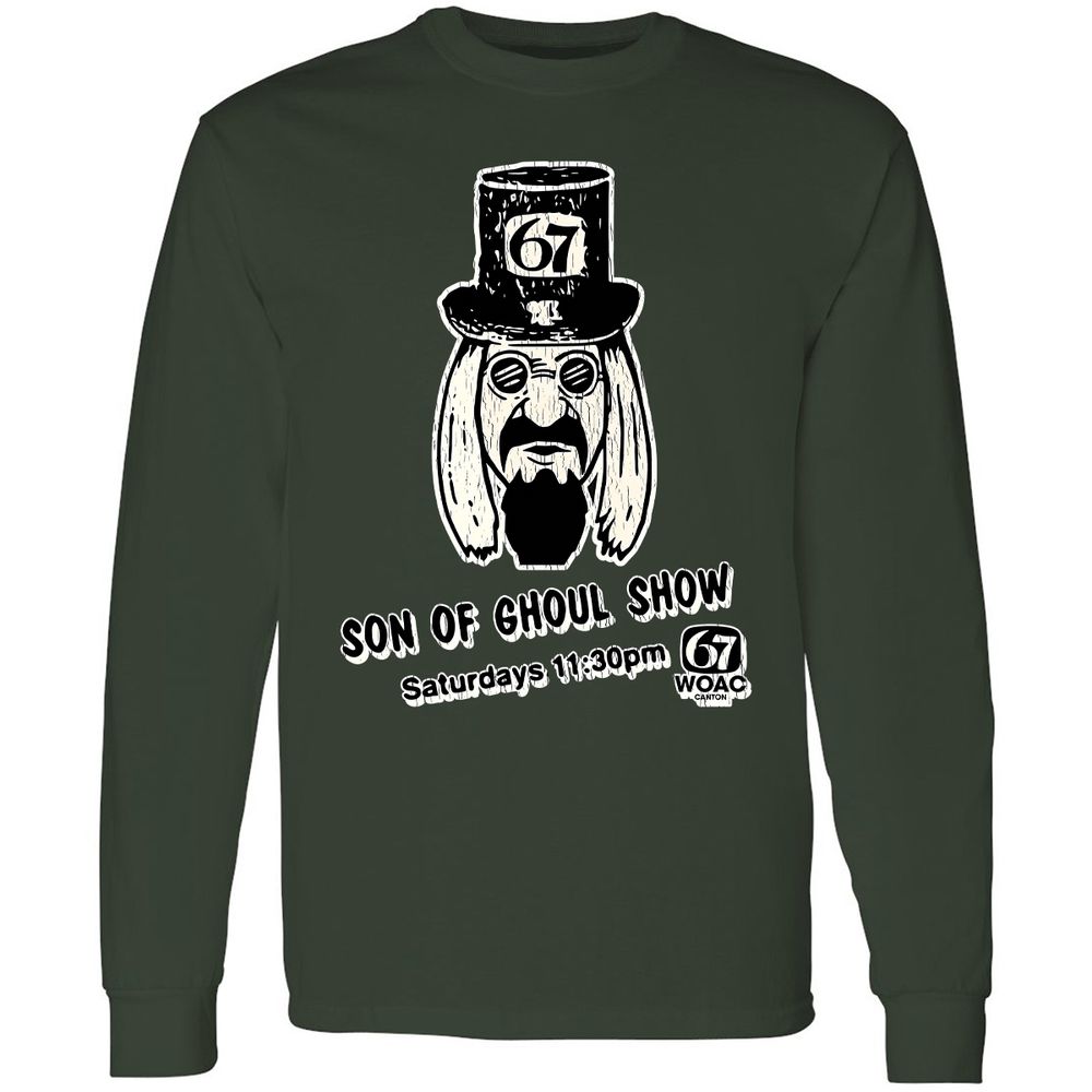 Long Sleeve T-Shirt - WUZLFRUF - Forest Green - 4