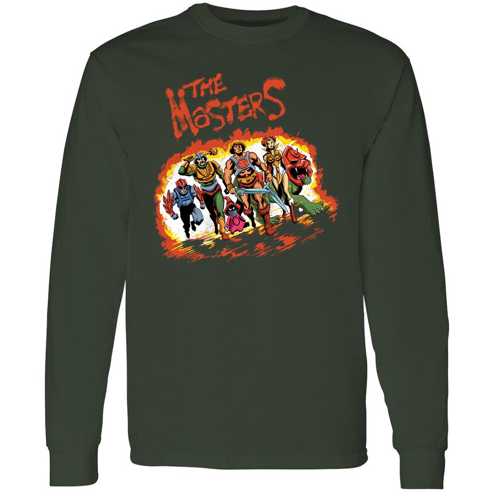 Long Sleeve T-Shirt - LG362AZH - Forest Green - 4