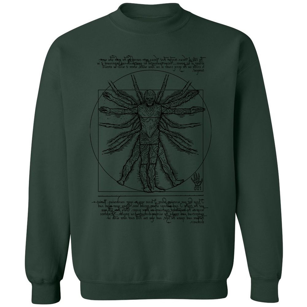 Classic Unisex Sweatshirt - MKBVLKGE - Forest Green - 4