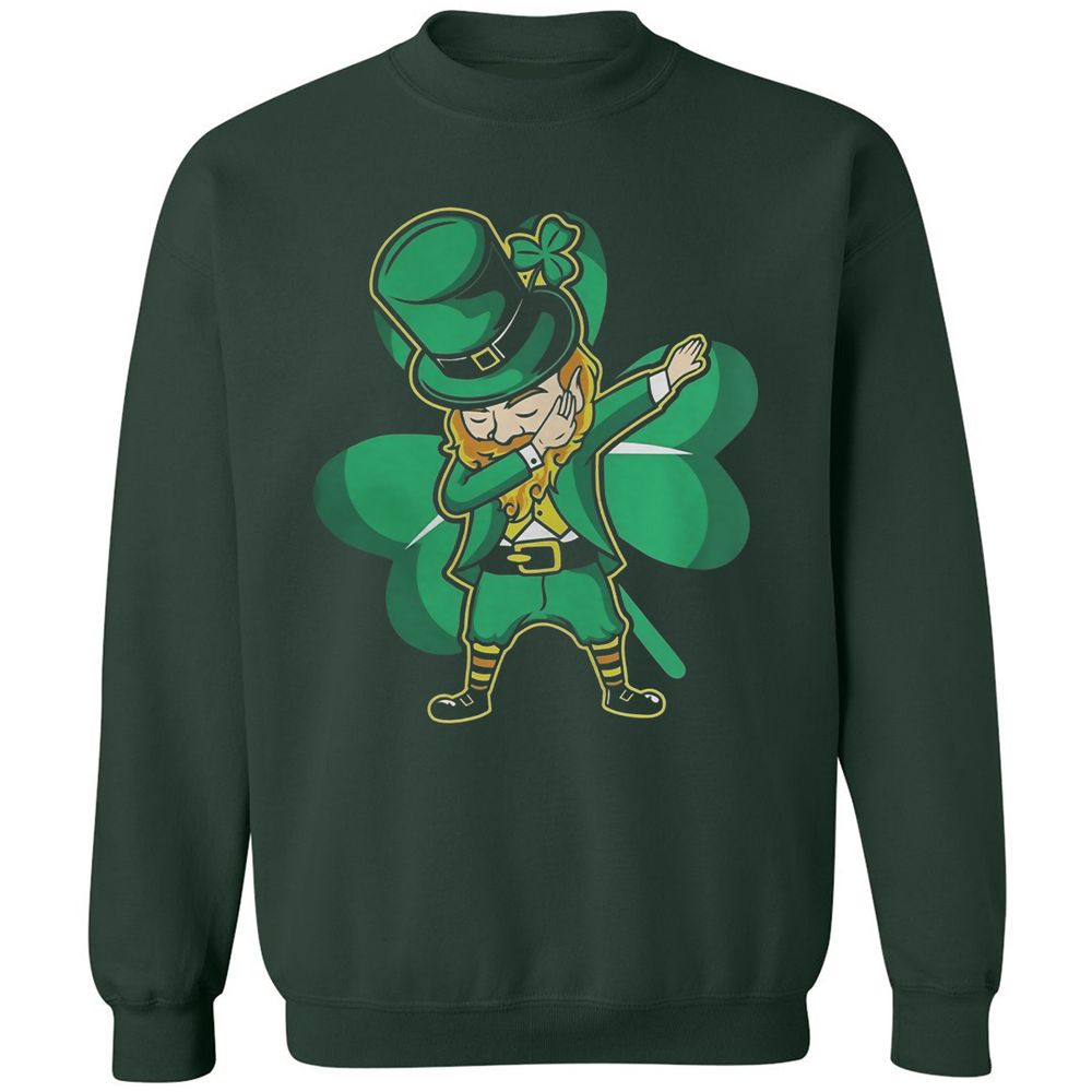 Classic Unisex Sweatshirt - HNNRSMHM - Forest Green - 4