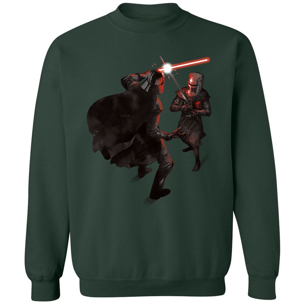 Classic Unisex Sweatshirt - XU4YWJSF - Forest Green - 4