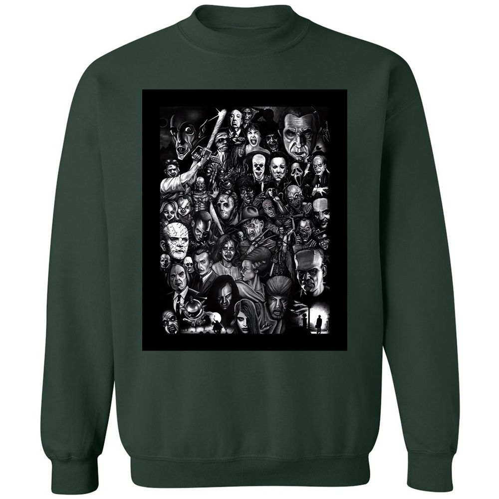Classic Unisex Sweatshirt - VXJAEEJ4 - Forest Green - 4