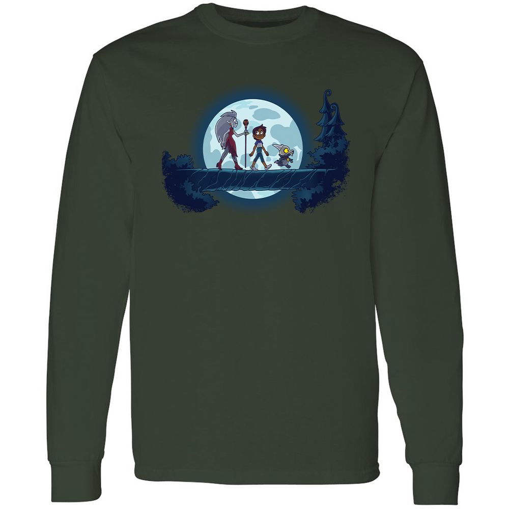 Long Sleeve T-Shirt - Y9UA2YHA - Forest Green - 4