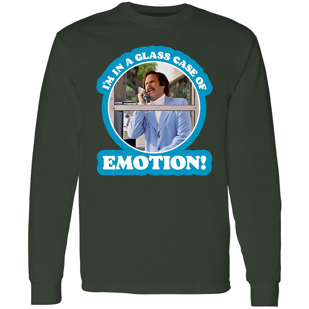 Long Sleeve T-Shirt - E5JVEUN9 - Forest Green - 4