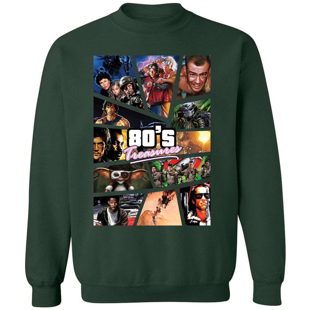 Classic Unisex Sweatshirt - VNKGABDB - Forest Green - 4