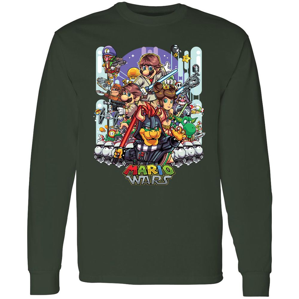 Long Sleeve T-Shirt - LMPEUBS2 - Forest Green - 4