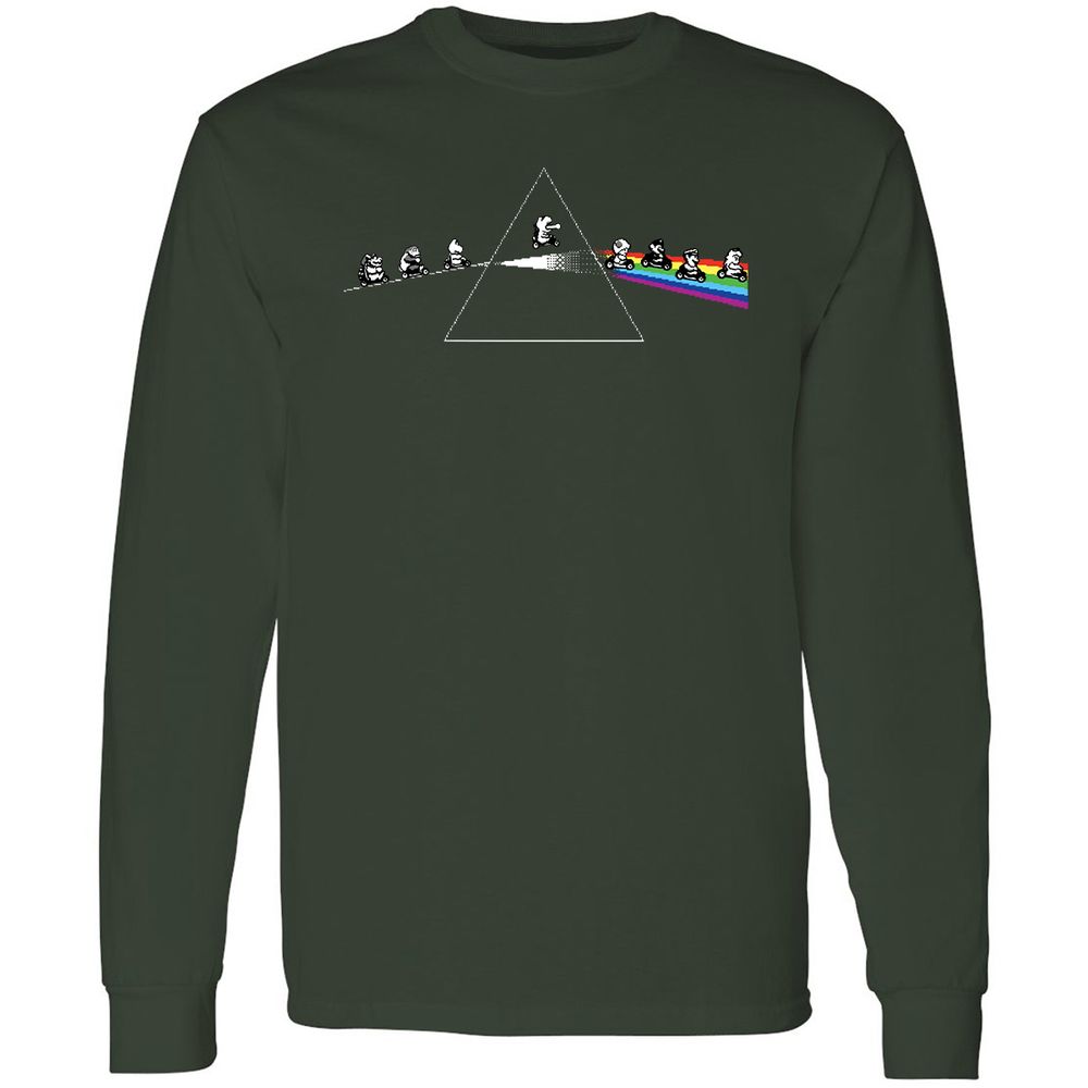 Long Sleeve T-Shirt - 9657GWPT - Forest Green - 4